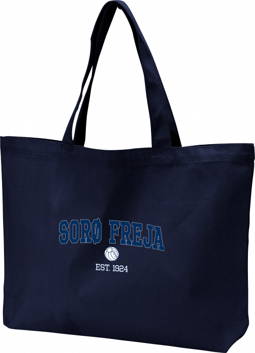 Storm - Sorø Freja Super Shopper Tote Bag - Blue navy