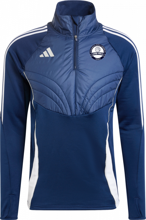 Adidas - Sorø Freja Winter Half-Zip Kids - T Navy Blue & white