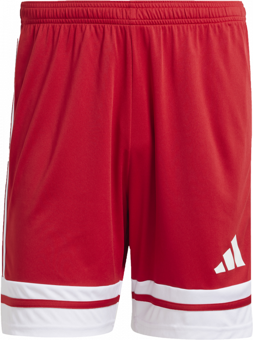 Adidas - Squadra 25 Shorts - T Power Red & bianco