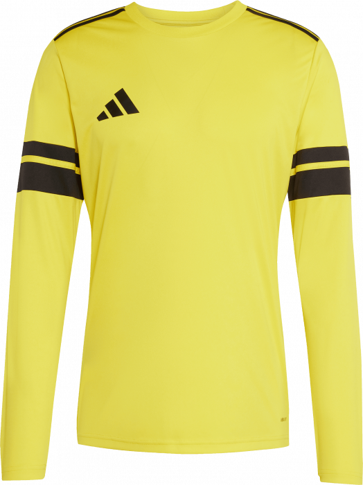 Adidas - Squadra 25 Long Sleeve Player Jersey - T Yellow & nero