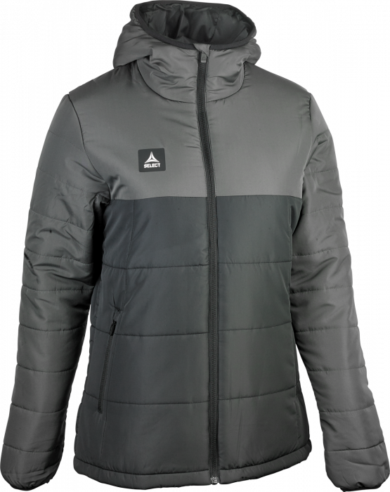 Select - Oxford V25 Padded Jacket Women - Svart & grå