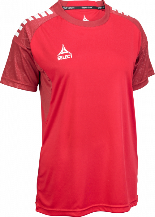 Select - Spain V25 Player Shirt S/s Women - Rot & weiß